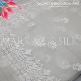 Organza Emb Shawl  MS 234