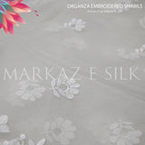 Organza Emb Shawl  MS 234