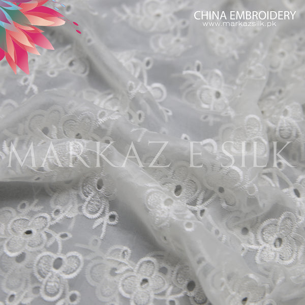 China Crinkle Embroidery  MS - 514 (price is in per yard)