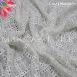 China Crinkle Embroidery  MS - 515 (price is in per yard)