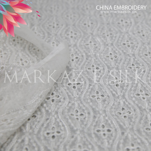 China Crinkle Embroidery  MS - 516 (price is in per yard)