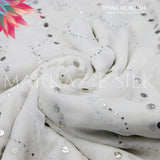 Crinkle Mukaish MS - 519 (price is in per yard)