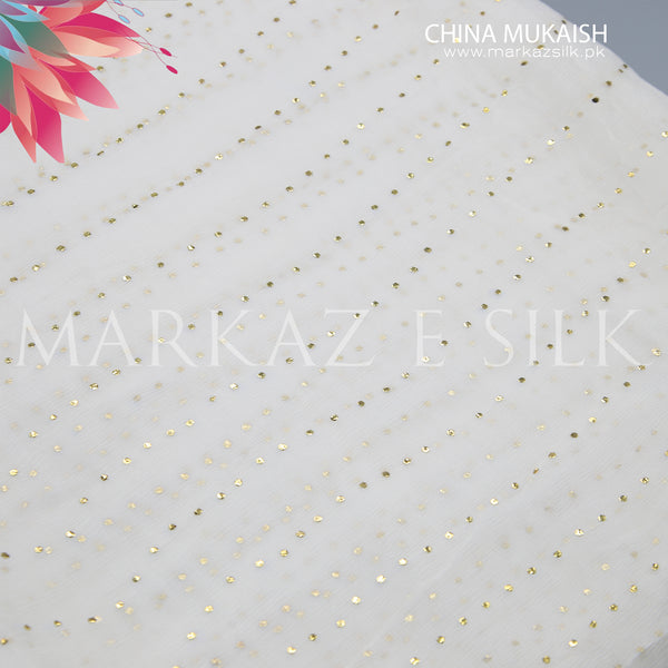 Crinkle Mukaish MS - 522 (price is in per yard)