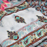 Pure Embroidery Suit  MS 140