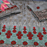 Pure Embroidery Suit  MS 141