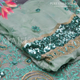 Pure Embroidery Suit  MS 142