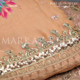 Pure Embroidery Suit  MS 143