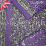 Pure Embroidery Suit  MS 144