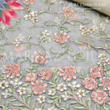 Pure Embroidery Suit  MS 145