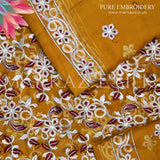 Pure Embroidery Suit  MS 148