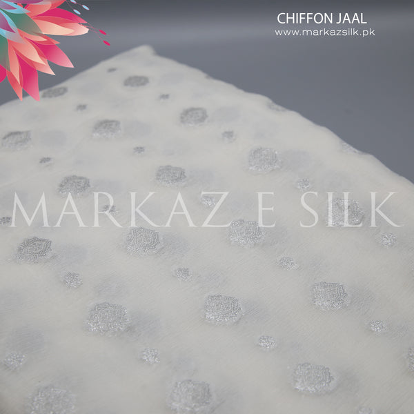 Chiffon Jaal  MS 182 (Price Per Yard)