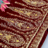 Velvet Shawl  MS 196 - 3