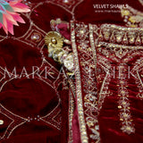 Velvet Shawl  MS 196 - 3