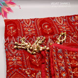 Velvet Shawl  MS 206 - 1