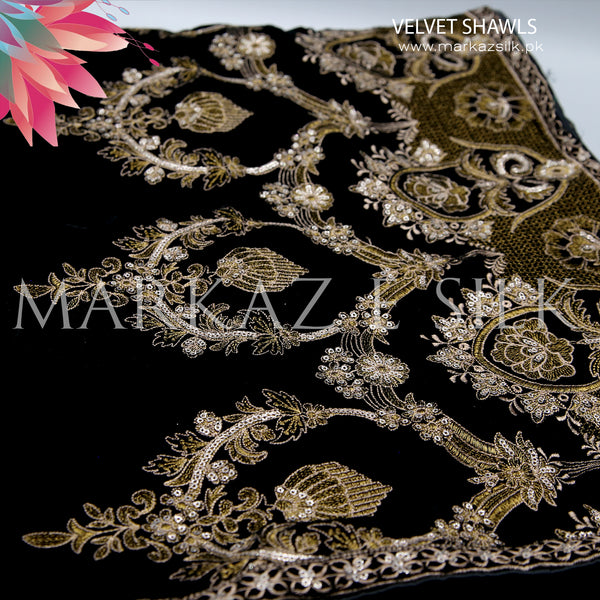 Velvet Shawl  MS 215