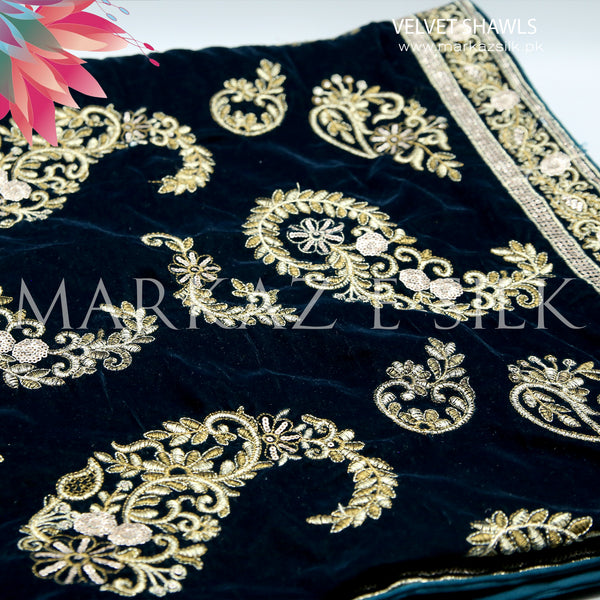 Velvet Shawl  MS 225