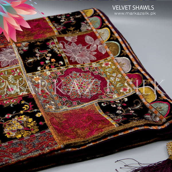 Velvet Shawl  MS 229