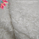 Dull Crinkle Embroidery MS 362 (Price per yard)