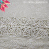 Dull Crinkle Embroidery MS 364 (Price per yard)