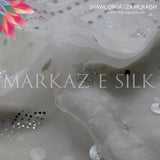 Organza Mukaish Shawl MS 448