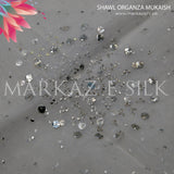 Organza Mukaish Shawl MS 450