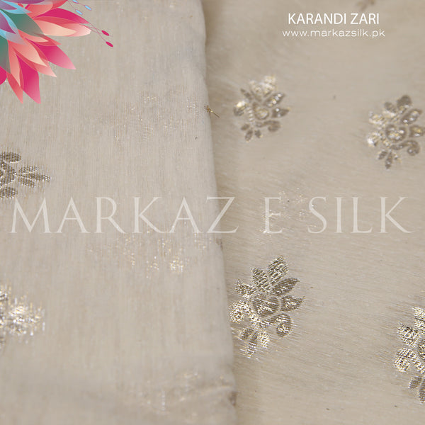 Karandi Zari MS 483 (price is in per yard)