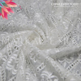 China Crinkle Embroidery  MS - 518 (price is in per yard)