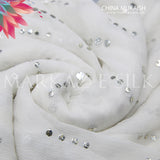 Crinkle Mukaish MS - 520 (price is in per yard)