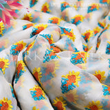 Dull Crinkle Embroidery MS - 87 (Price Per Yard)