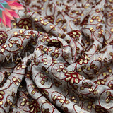 Dull Crinkle Embroidery MS - 88 (Price Per Yard)