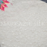 Dull Crinkle Embroidery MS - 91 (Price Per Yard)