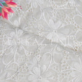 China Crinkle Embroidery MS - 110 (Price Per Yard)