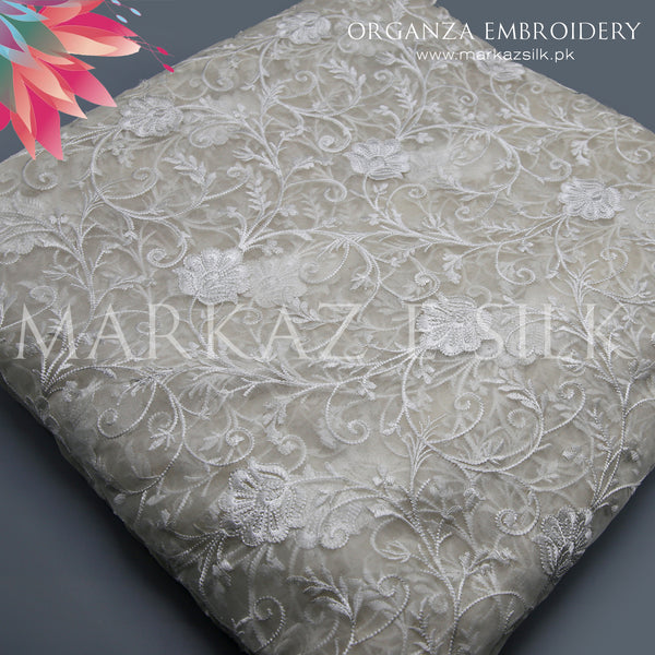 Organza Embroidery MS - 113 (Price Per Yard)