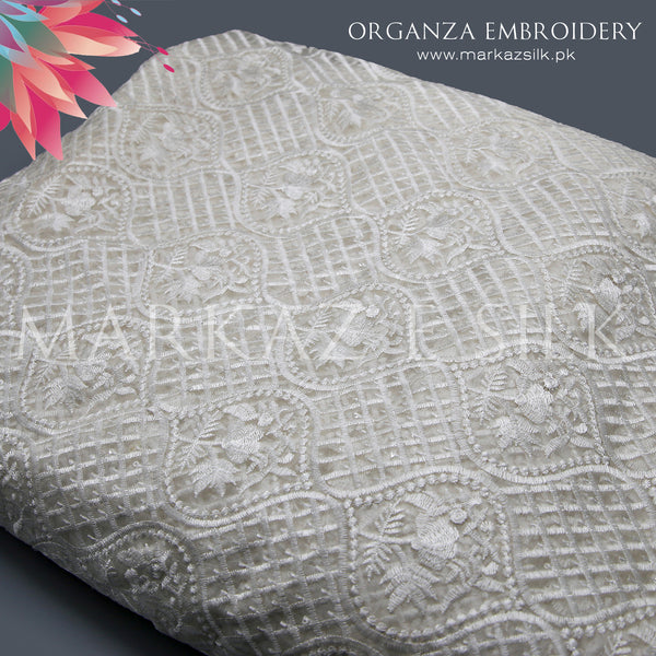 Organza Embroidery MS - 115 (Price Per Yard)