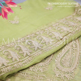 PK Embroidery Suit MS 124