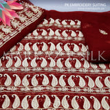 PK Embroidery Suit MS 127