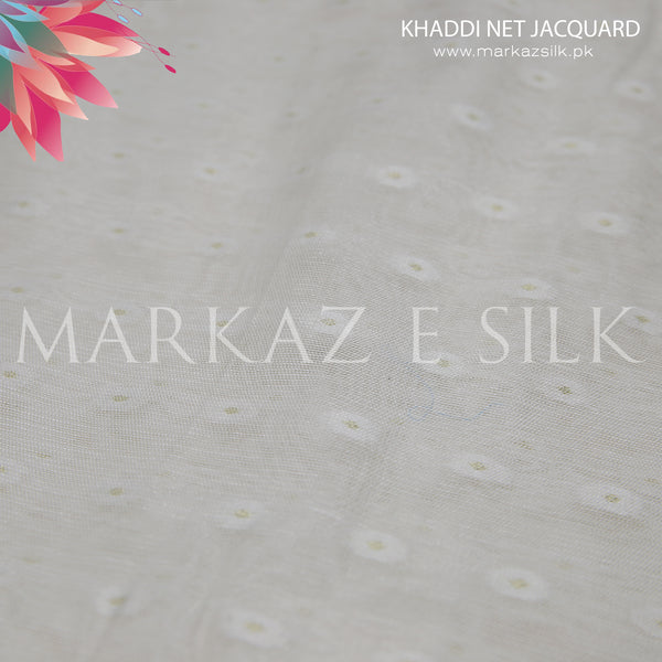 Khaddi Net Jacquard MS 261 (Price per yard)