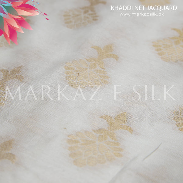 Khaddi Net Jacquard MS 262 (Price per yard)