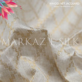 Khaddi Net Jacquard MS 263 (Price per yard)