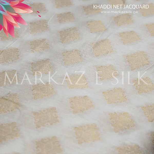 Khaddi Net Jacquard MS 264 (Price per yard)