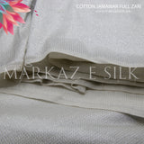 Cotton Jamawar Full Zari MS 284 (Price Per Yard)