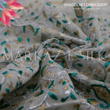 Khaddi Net Embroidery MS 335 (Price per yard)