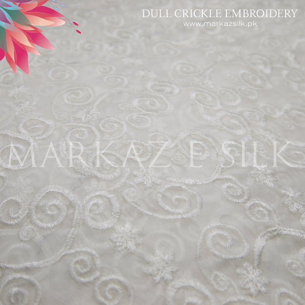 Dull Crinkle Embroidery MS 359 (Price per yard)