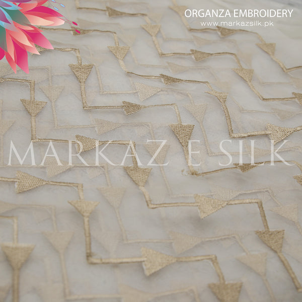 Organza Embroidery MS 365 (Price per yard)