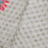 Organza Embroidery MS 370 (Price per yard)