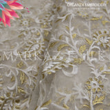 Organza Embroidery MS 373 (Price per yard)