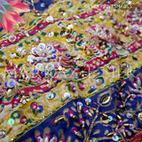 Silk Print Shawl MS 379