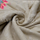 Satan Karandi Jacquard MS 390 (Price per yard)