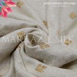 Satan Karandi Jacquard MS 391 (Price per yard)