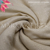 Satan Karandi Jacquard MS 393 (Price per yard)